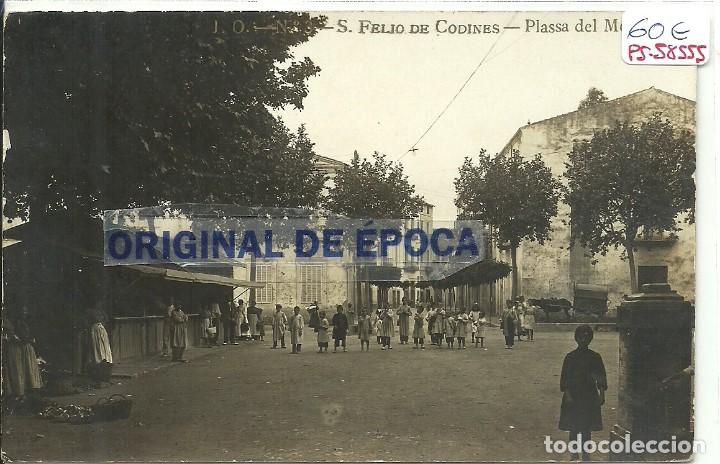 Postcards: (PS-58555)POSTAL FOTOGRAFICA DE S.FELIO DE CODINES-PLASSA DEL MERCAT.J.O.