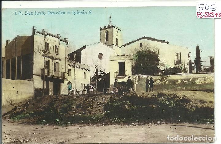 Postcards: (PS-58548)POSTAL FOTOGRAFICA DE SAN JUSTO DESVERN-IGLESIA.J.B.