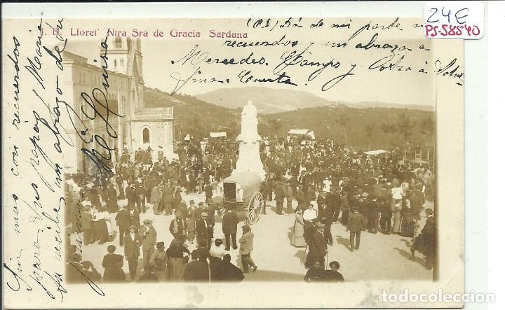 Postcards: (PS-58540)POSTAL FOTOGRAFICA DE LLORET-NTRA.SRA: DE GRACIA LA SARDANA.J.B.