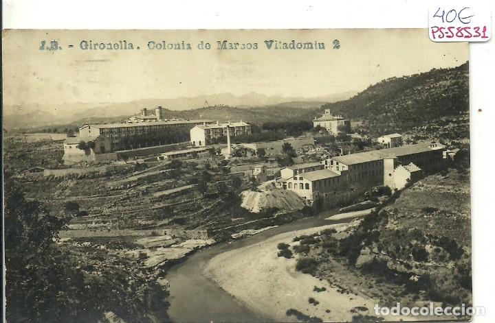 Postcards: (PS-58531)POSTAL FOTOGRAFICA DE GIRONELLA-COLONIA DE MARCOS VILADOMIU.J.B.