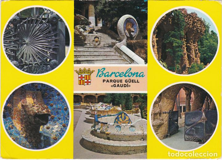 Postales: barcelona, parque g&uuml;ell - Foto 1