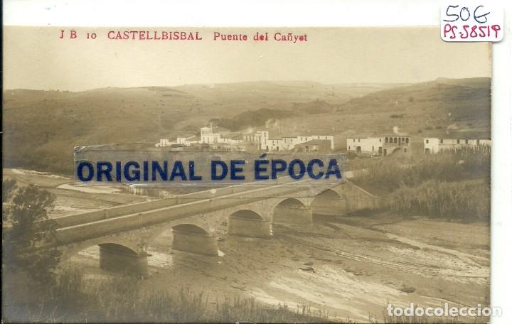 Postcards: (PS-58619)POSTAL FOTOGRAFICA DE CASTELLBISBAL-PUENTE DEL CA&Ntilde;ET.J.B.