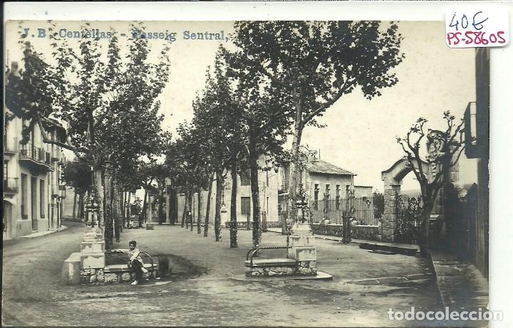 Postcards: (PS-58605)POSTAL FOTOGRAFICA DE CENTELLAS-PASSEIG SENTRAL.J.B.