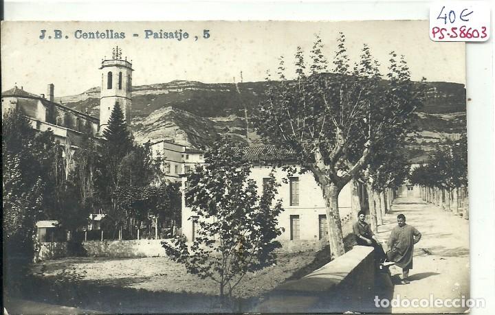 Postcards: (PS-58603)POSTAL FOTOGRAFICA DE CENTELLAS-PAISATJE.J.B.
