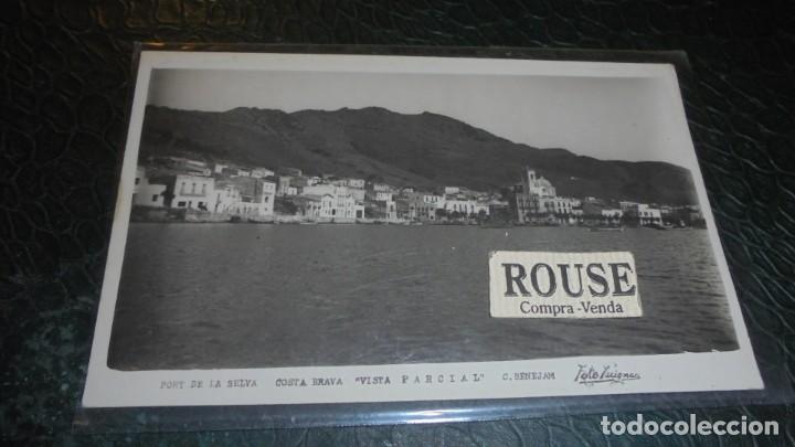 Postkarten: PORT DE LA SELVA COSTA BRAVA ''VISTA PARCIAL'' C. BENEJAM FOTO PUIGNAU 14X9 CM.
