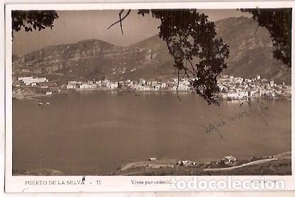 Cartes Postales: ANTIGUA POSTAL 11 PUERTO DE LA SELVA VISTA PANORAMICA ESCRITA EDIT LLENSA