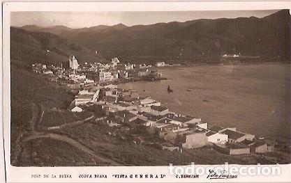Cartes Postales: ANTIGUA POSTAL PORT DE LA SELVA COSTA BRAVA VISTA GENERAL C BENEJAM FOTO PUIGNOU ESCRITA