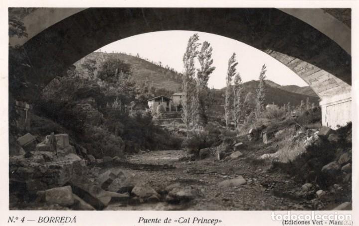 Postales: borreda. 4 puente. vert - Foto 1