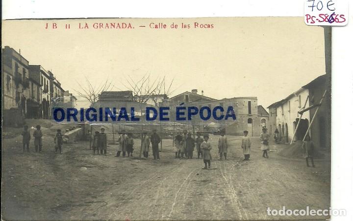Postcards: (PS-58665)POSTAL FOTOGRAFICA DE LA GRANADA-CALLE DE LAS ROCAS.J.B.