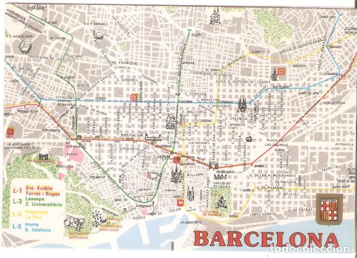 Barcelona Plano Metropolitano Escudo De Oro Sold Through Direct Sale