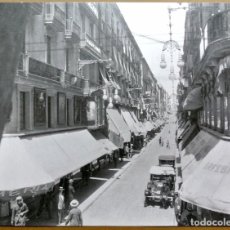Postales: TARJETA 1929 CARRER DE FERRAN BARCELONA , ANIMADA , JOSEP DOMÍNGUEZ/AHCB-AF - 20.5 X 16 CMS
