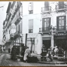 Postales: TARJETA 1914 GRAN VÍA BARCELONA ANIMADA ,FRANCESCA PORTOLÉS BRASÓ/ARXIU DOCTOR COMAS - 20.5 X 16 CMS