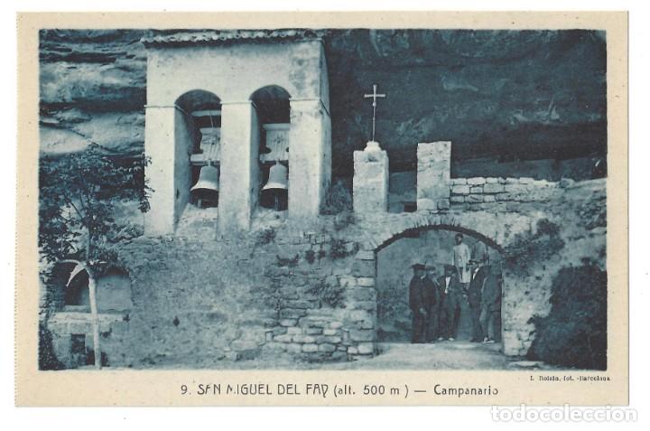 Postales: SAN MIGUEL DEL FAY.- N&ordm; 9, CAMPANARIO, FOT. ROISIN. BARCELONA- SIN CIRCULAR