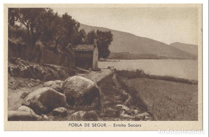 Postales: POBLA DE SEGUR.- ERMITA SOCORS. EDICIONES ARGENTERIA. L&Eacute;RIDA- SIN CIRCULAR