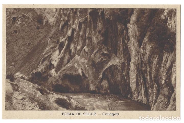 Postales: POBLA DE SEGUR.- COLLAGATS. EDICIONES ARGENTERIA. L&Eacute;RIDA- SIN CIRCULAR