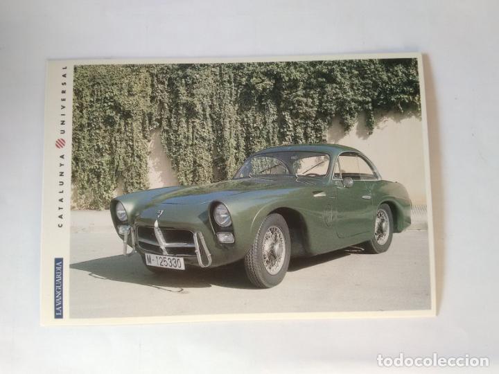 Postales: ANTIGUA POSTAL LA VANGUARDIA CATALUNYA UNIVERSAL A&Ntilde;OS 90: COCHE PEGASO Z-102 (10'2 X 14'8 CM)