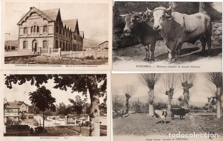 Postales: puigcerd&aacute;. lote de 11 postales - Foto 1