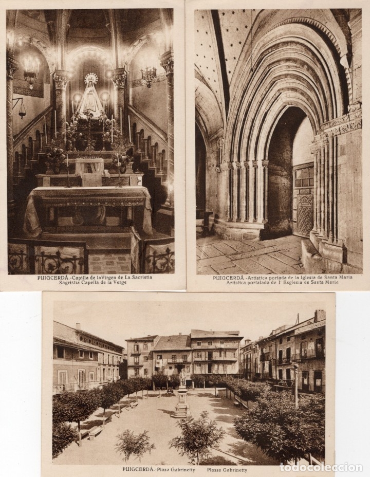 Postales: puigcerd&aacute;. lote de 11 postales - Foto 3
