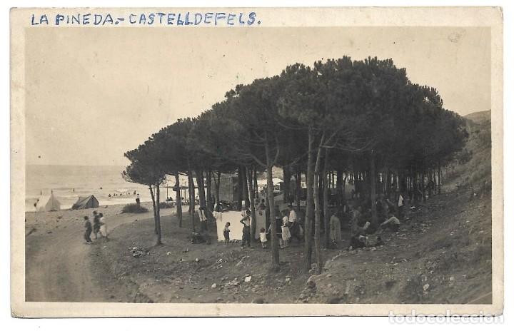 Postales: COSTES DEL GARRAF / LA PINEDA / CASTELLDEFELS / FOTO ZERKOWITZ / SIN FRANQUEAR