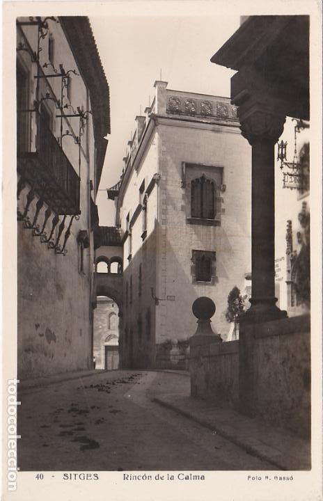 Postales: sitges, rincon de la calma, barcelona - Foto 1