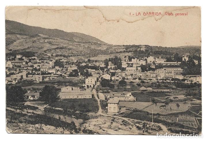 Postkarten: LA GARRIGA N&ordm; 1 VISTA GENERAL .- FOTOTIPIA THOMAS