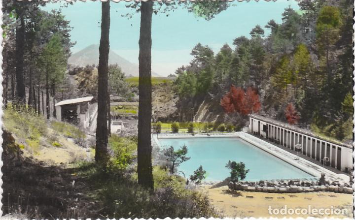 Postales: san lorenzo de morunys, piscinas, lerida