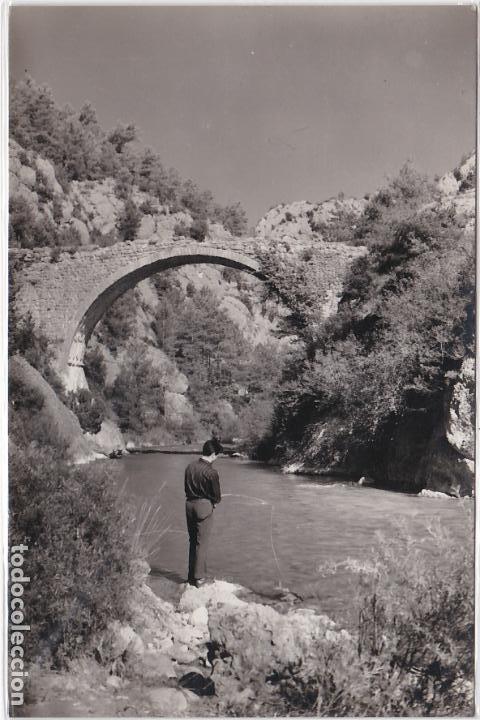 Postales: san lorenzo de morunys, puente de vallongal, lerida