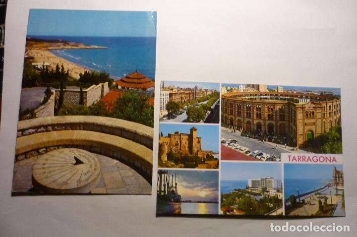 Postales: lote postales tarragona--1 escrita