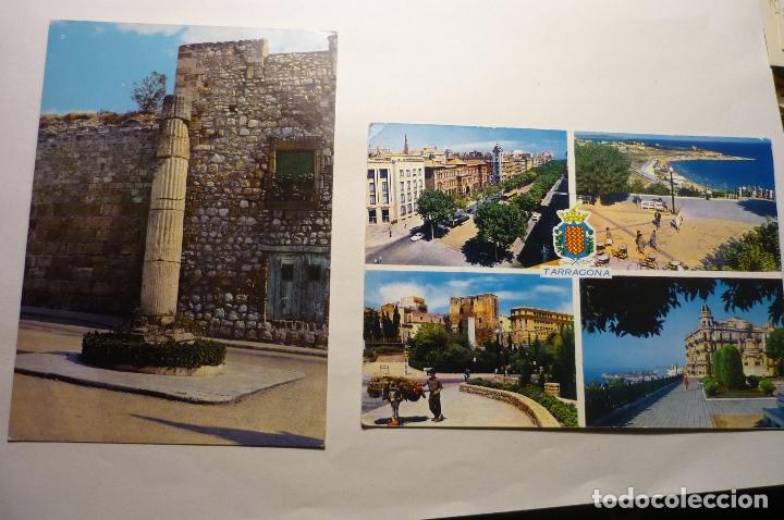 Postales: lote postales tarragona-escritas
