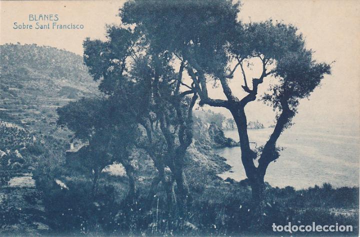 Postales: blanes, sobre sant francisco, gerona - Foto 1