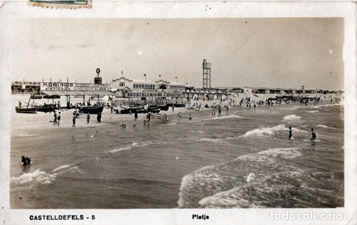 Postales: castelldefels. 5 platja - Foto 1