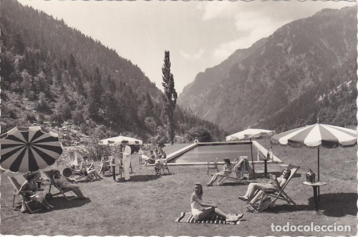 Postales: valle de bohi, boi, piscina del balneario, lerida
