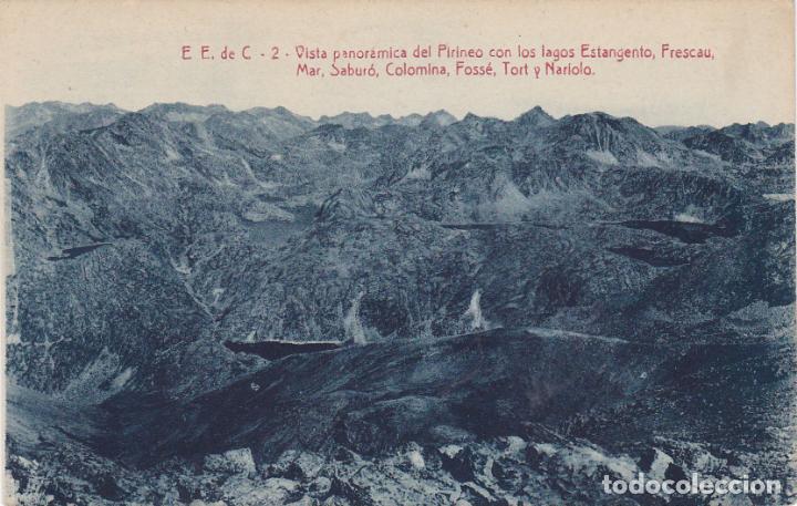 Postales: vista panoramica pirineo lagos estangento,frescau,tort,nariolo, capdella,cabdella, lerida