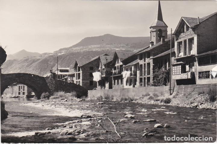 Postales: valle de aneo, esterri de aneo, vista parcial, lerida