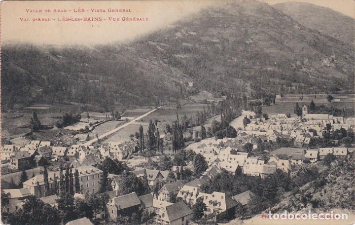 Postales: valle de aran, les, vista general, lerida