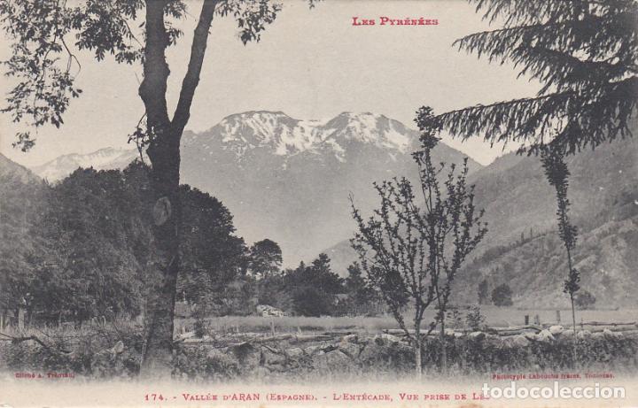 Postales: vallee d&acute;aran, l&acute;entecade vue prise de les, lerida