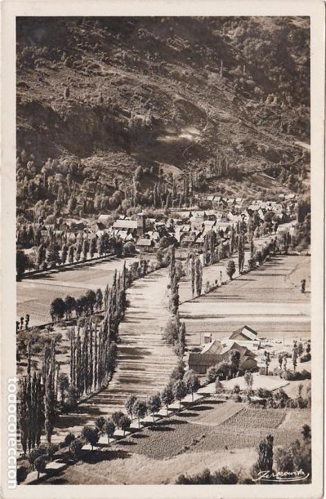 Postales: vall d&acute;aran, les, pueblo y rio garona, lerida