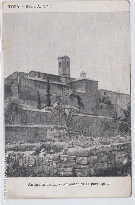 Postales: tora, antiga muralla y campanar de la parroquia, lerida