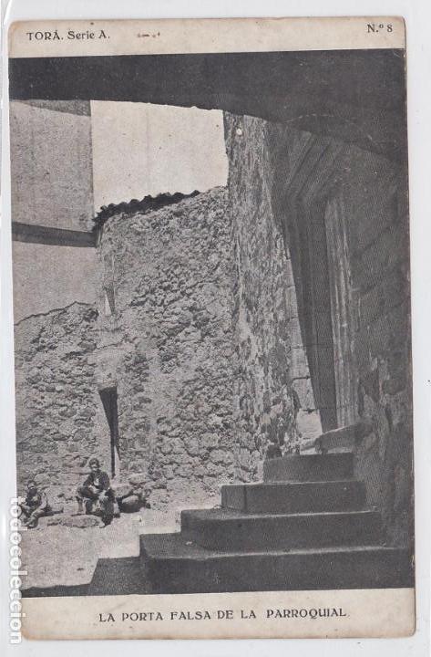Postales: tora, la porta falsa de la parroquial, lerida