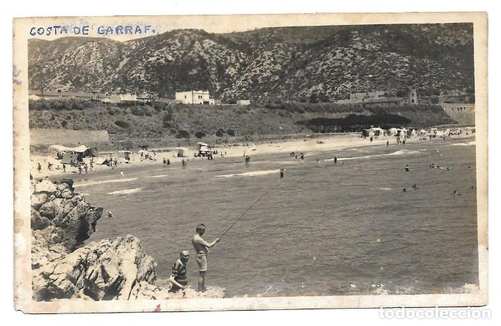 Postales: COSTES DEL GARRAF .- DETALL DE LA PLATJA .- FOTO ZERKOWITZ