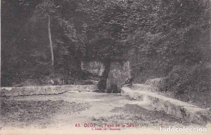 Postales: olot, font de la salut, gerona - Foto 1