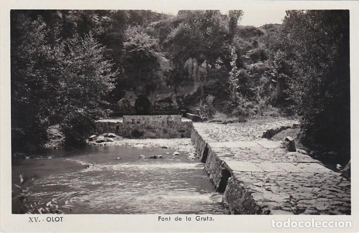 Postales: olot, font de la gruta, gerona - Foto 1
