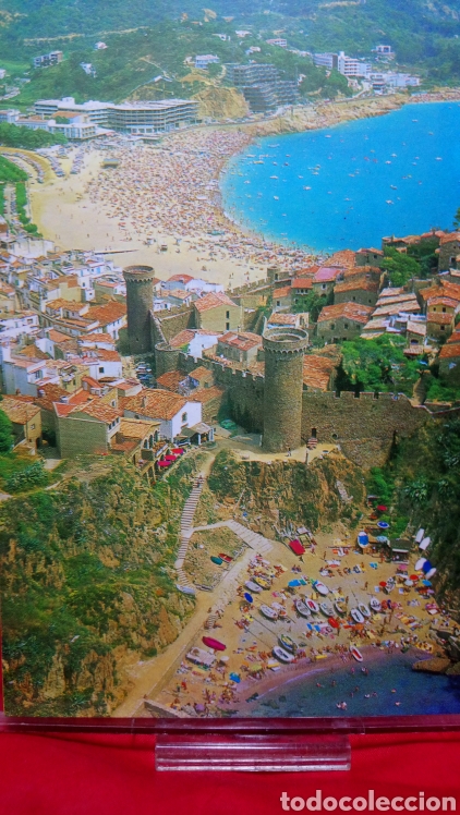 Postales: Postal Tossa de Mar. Costa brava. Edici&oacute;nes carrera - Foto 1