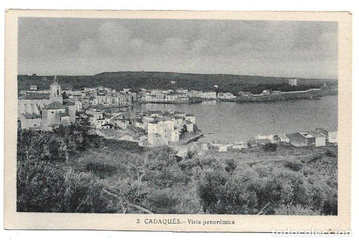 Postales: CADAQUES N&ordm; 2 VISTA PANORAMICA / L. ROISIN / SIN FRANQUEAR VER NOTAS