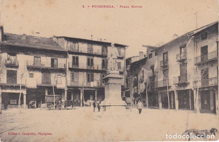 Postales: puigcerda, plaza mayor, gerona - Foto 1