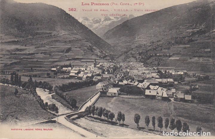 Postales: valle de aran, viella, vista general, lerida