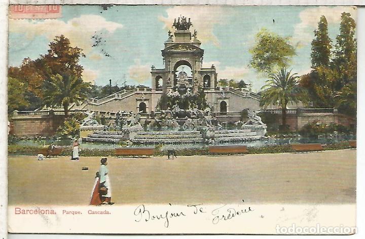 Postales: BARCELONA PARQUE ESCRITA - Foto 1