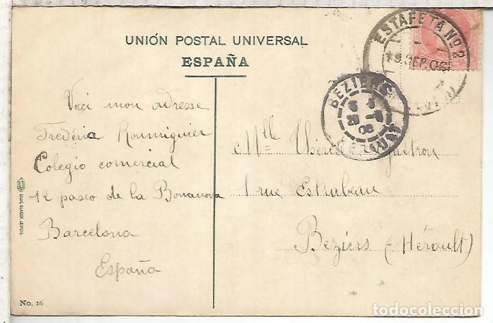 Postales: BARCELONA PARQUE ESCRITA - Foto 2