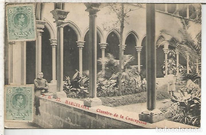 Postales: BARCELONA CLAUSTRO CONCEPCION ESCRITA - Foto 1