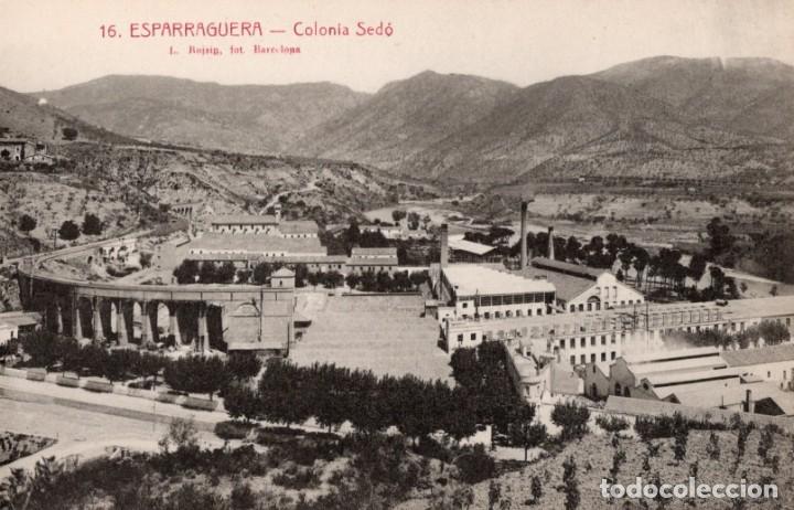 Postkarten: esparraguera. 16 colonia sed&oacute;. roisin